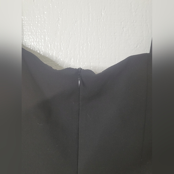 French Connection Dress Black Berina Mini Women's Sz US12 NWOT - Picture 8 of 11